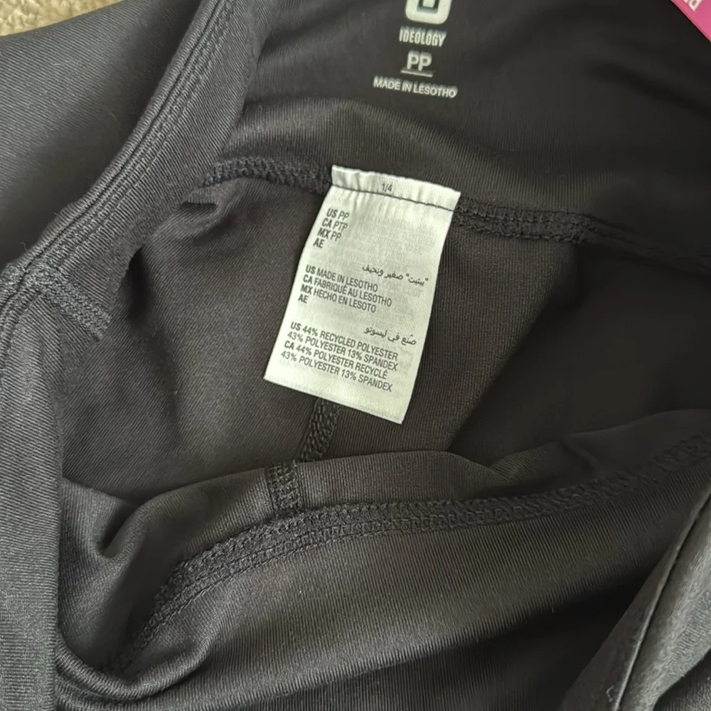 417M ID IDEOLOGY High Rise Side Pocket 7/8 Leggings -‎ Size: PP (2P)